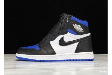 1 GAME ROYAL RETRO - JORDAN BLACK HIGH AIR 555088-041‎ 0925